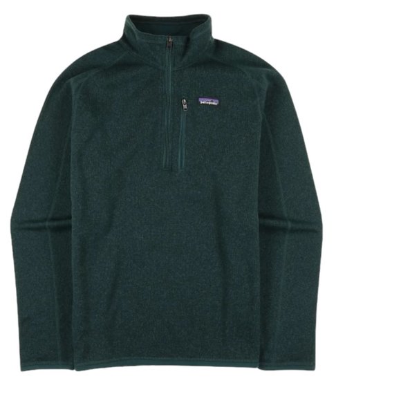 EUC Patagonia 1/4 Zip Pullover Better Sweater in Piki Green - Picture 3 of 11